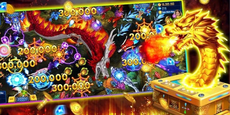 Bắn cá Rồng SanVip: Chinh phục Thần Rồng, rinh jackpot 3 Nhiều vũ khí và súng hiện đại